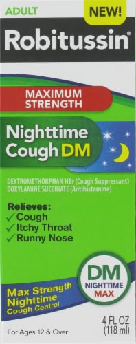 Robitussin Nighttime Cough DM Perspective: front