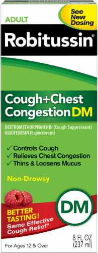 Robitussin Cough+Chest Congestion Dm Perspective: front