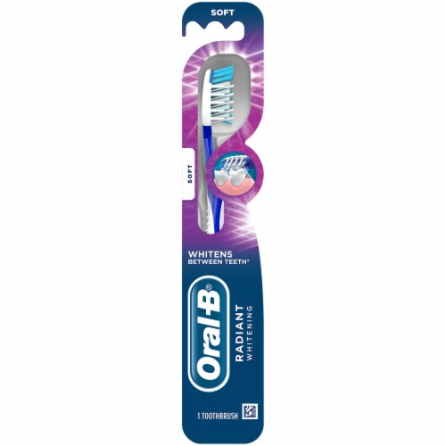oral b toothbrush with rubber bristles