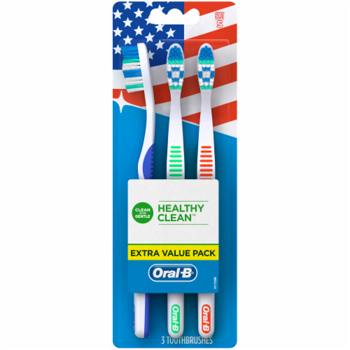oral b healthy clean toothbrush soft