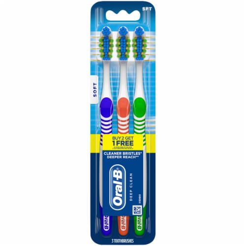 oral b deep clean soft toothbrush