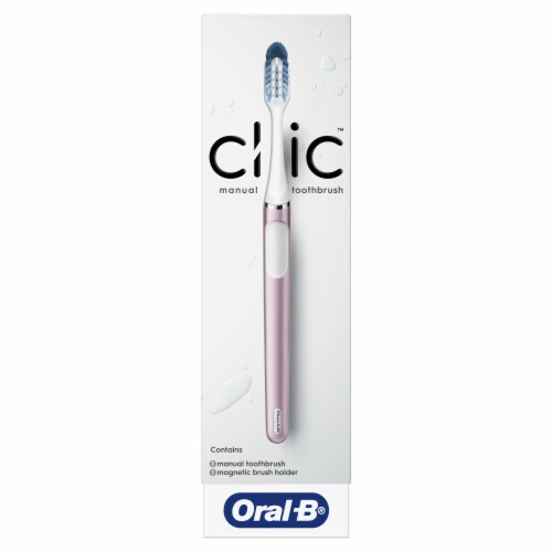 Oral-B Clic Rose Manual Toothbrush Perspective: front