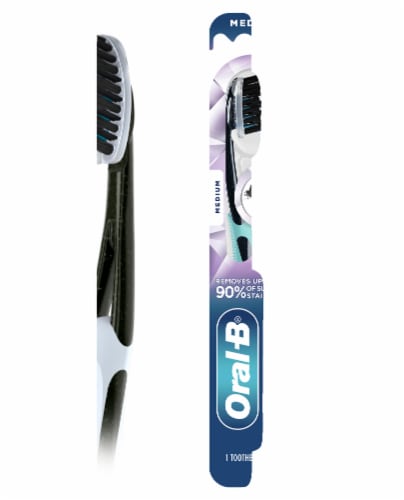Oral-B Pro-Flex Charcoal Manual Toothbrush Perspective: front