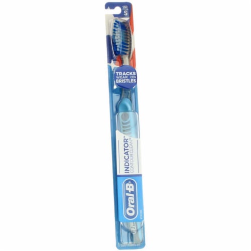 Indicator Contour Clean Soft Toothbrush, Blue Indicator Contour Clean Soft Toothbrush, Blue