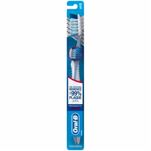 oral b toothbrush with rubber bristles