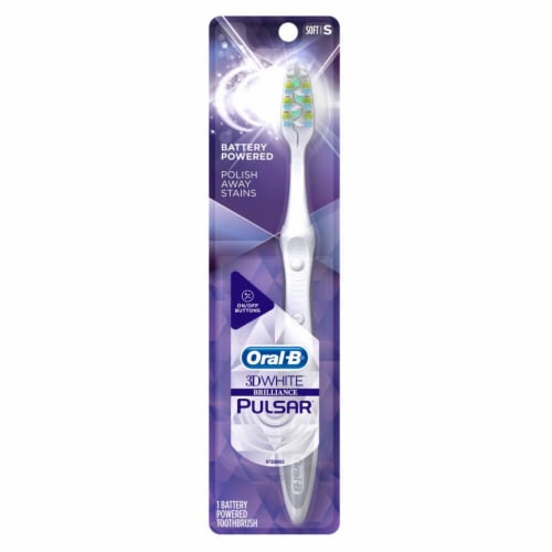 Oral-B Manual PULSAR Adult Manual Toothbrush 35 Tufts Long Handle Soft Perspective: front
