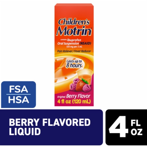 Children's Motrin Oral Suspension Perspective: front