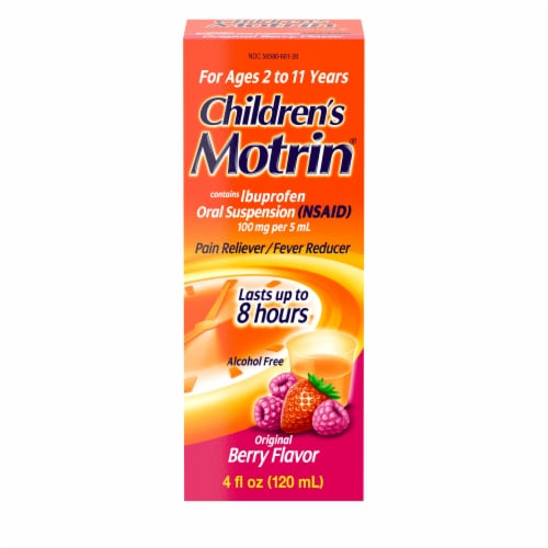 Children's Motrin Oral Suspension Perspective: front