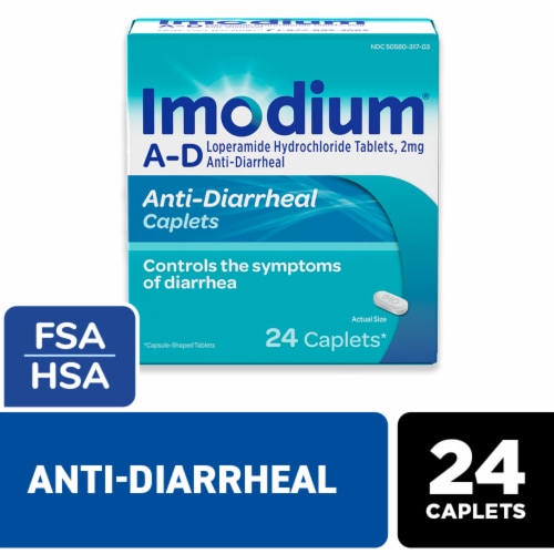 Imodium A-D Caplets, 24 ct - Ralphs