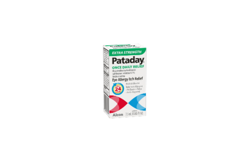Pataday® Once Daily Extra Strength Eye Allergy Itch Relief Solution Perspective: front