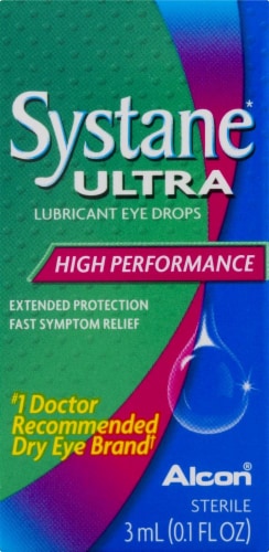 Systane Ultra Lubricant Eye Drops Perspective: front