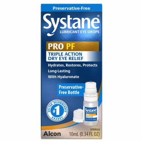 Systane® Pro Multi-Dose Preservative-Free Eye Drops Perspective: front