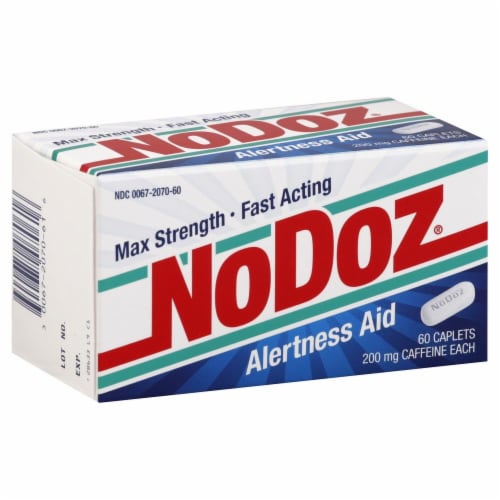 No Doz Stay Awake Adult Caffine Perspective: front