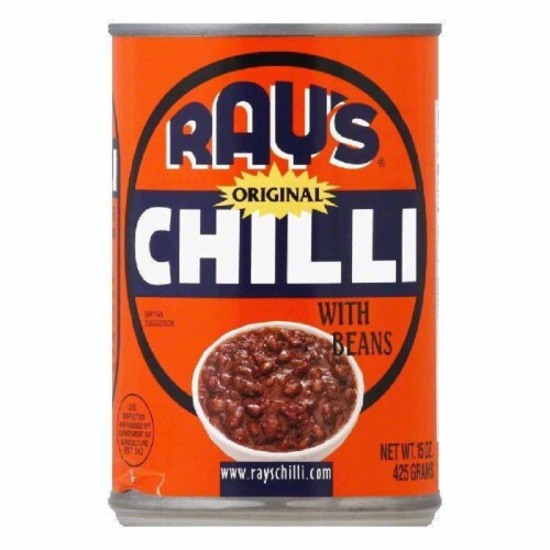 Ray's Chili Original Chilli with Beans, 15 OZ (Pack of 12) Perspective: front