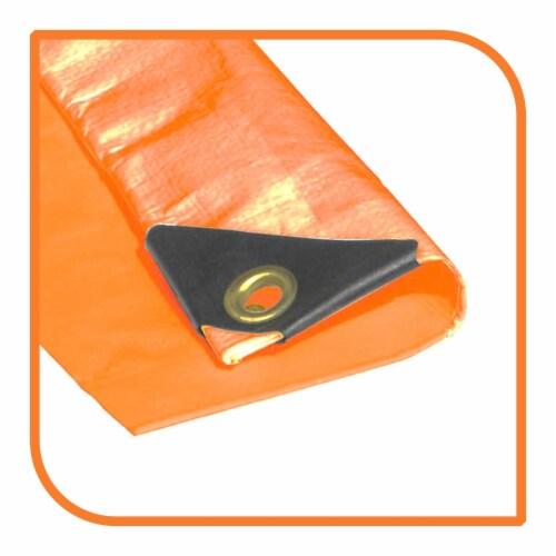 12 x 14 Desert Color 12 Mil Heavy Duty Tarp Canopy 