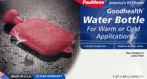 Goodhealth Faultless Water Bottle for Warm or Cold Application Perspective: front