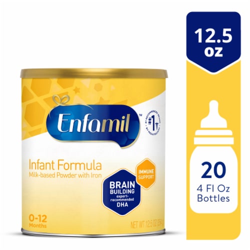 Enfamil Milk-based Powder with Iron Baby Formula Perspective: front