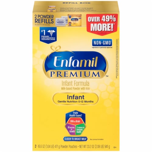 Pack 8 Enfamil premium comfort powder