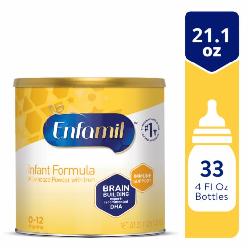 Enfamil Milk-based Powder with Iron Baby Formula Perspective: front