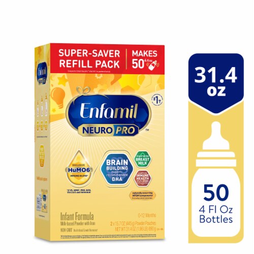 Enfamil NeuroPro Triple Prebiotic Immune Blend Baby Formula Perspective: front