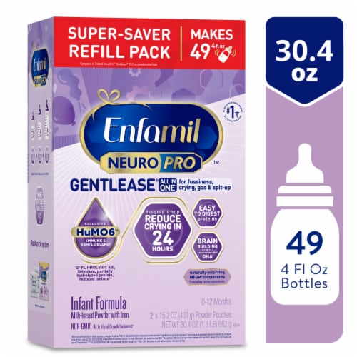 Enfamil NeuroPro Gentlease Baby Formula, 30.4 oz - Fry's Food Stores