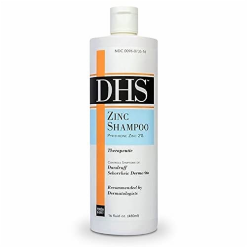 DHS Zinc Shampoo Pyrithione Zinc 2% - 16 oz, 1 Count - Fry's DHS Zinc Shampoo Pyrithione Zinc 2% - 16 oz, 1 Count - Fry's