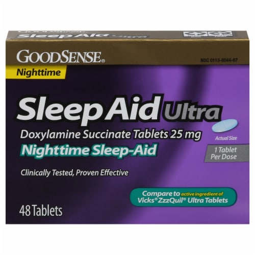 GoodSense® Sleep Tablets Perspective: front