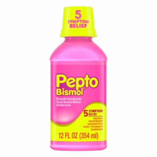 Pepto Bismol Original Flavor Liquid Perspective: front