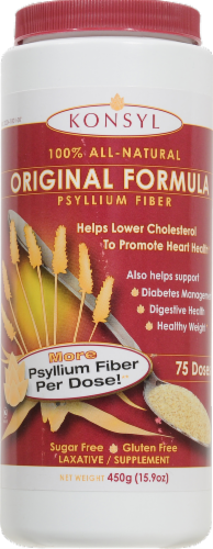 Konsyl Natural Fiber Supplement Laxative Perspective: front