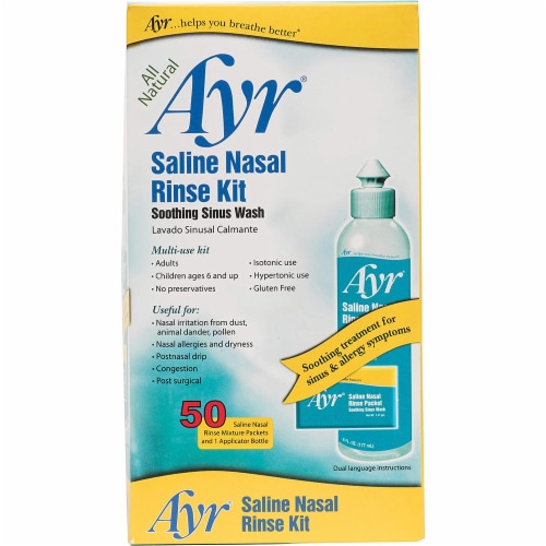 Ayr Saline Nasal Sinus Rinse Kit, 1 ct - Mariano’s