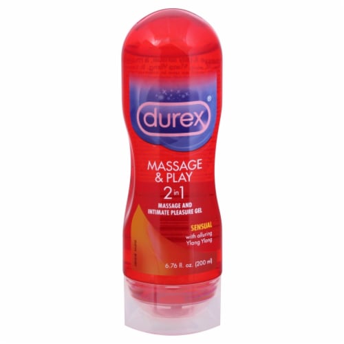 Durex® Massage and Intimate Pleasure Gel Perspective: front