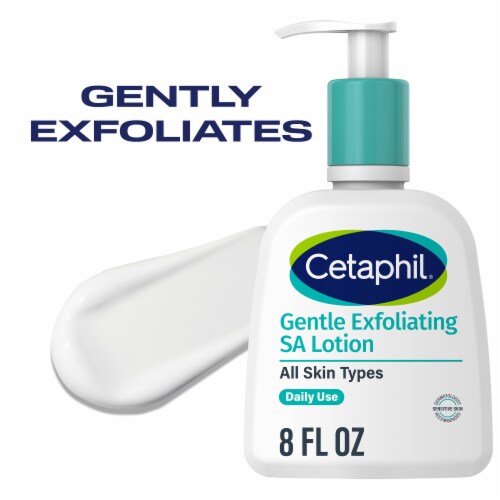 Cetaphil Gentle Exfoliating SA Lotion with Salicylic Acid, Mandelic Acid & Gluconolactone Perspective: front