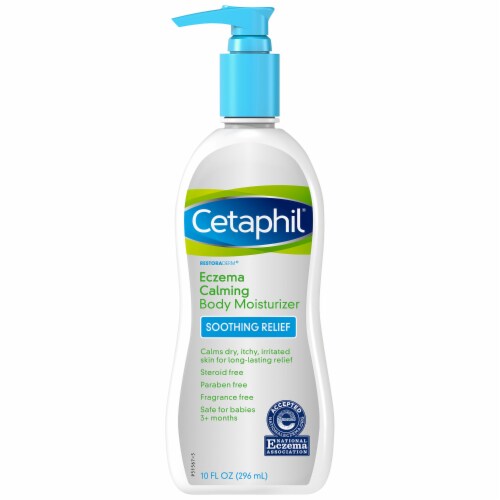 Cetaphil Soothing Relief Eczema Calming Body Moisturizer Perspective: front