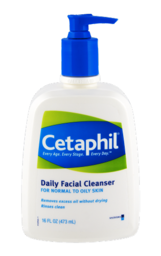 Cetaphil Daily Facial Cleanser Perspective: front