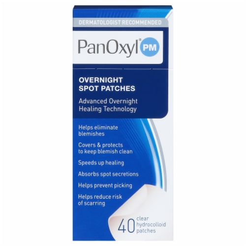 PanOxyl® PM Overnight Spot Patches Perspective: front
