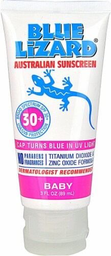 Blue Lizard  Australian Sunscreen BABY SPF 30+ Fragrance Free Perspective: front