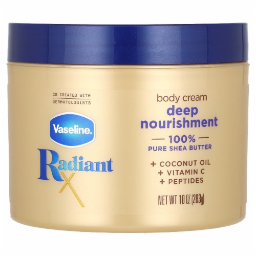 Vaseline® Radiant Deep Nourishment Body Cream Perspective: front
