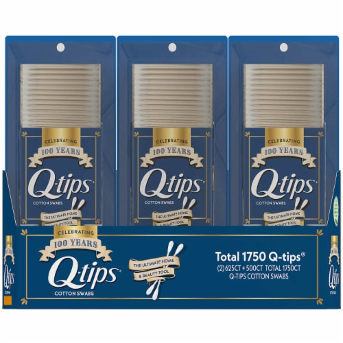 Q-tips Cotton Swabs, 1750 Count Perspective: front