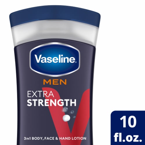 Planeet Verraad zak Vaseline® Men Extra Strength Body & Face Lotion, 10 fl oz - Fry's Food  Stores