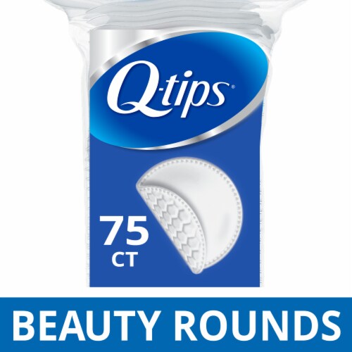 Q-tips Beauty Cotton Rounds Perspective: front