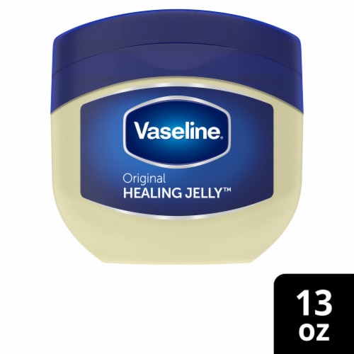 Vaseline Protectant Healing Jelly Original White Petroleum Jelly Perspective: front