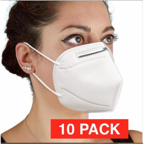 Gopremium  Safe Facial Anti-Proof Mouth Mask - 10 Piece Perspective: front