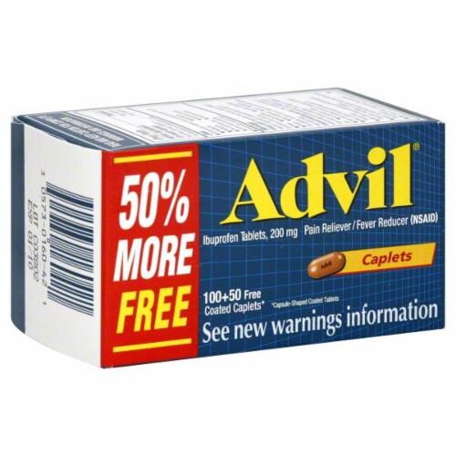 Advil Caplets, 150 Count - Kroger