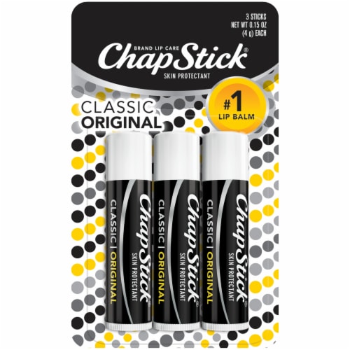 ChapStick Classic Original Lip Balm Tubes Perspective: front