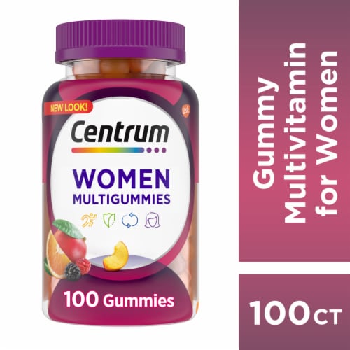 Centrum Women's Multi-Vitamin Gummies, 100 ct - Pick ‘n Save