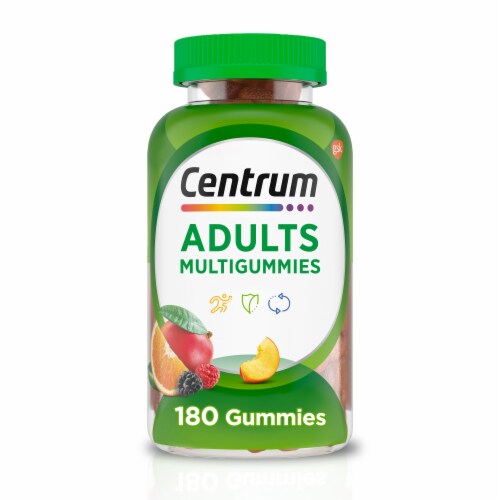 Centrum MultiGummies Gummy Multivitamin Adults Multivitamin Perspective: front