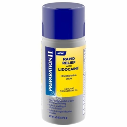 Preparation H Rapid Relief Spray Perspective: front