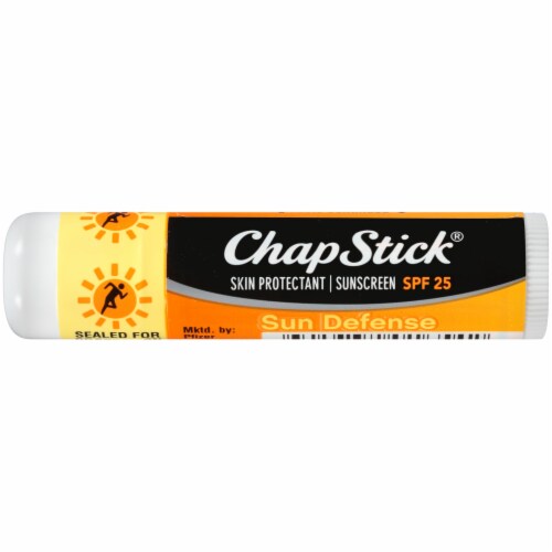 Chapstick Sun Defense Lip Sunscreen SPF 25, 1 ct Metro Market