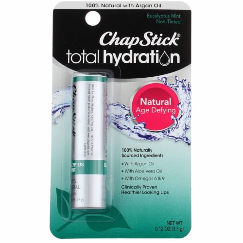 ChapStick Total Hydration Eucalyptus Mint Perspective: front