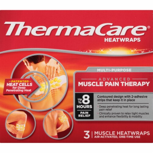 ThermaCare® Multi-Purpose Advanced Muscle Pain Therapy Heatwraps Perspective: front